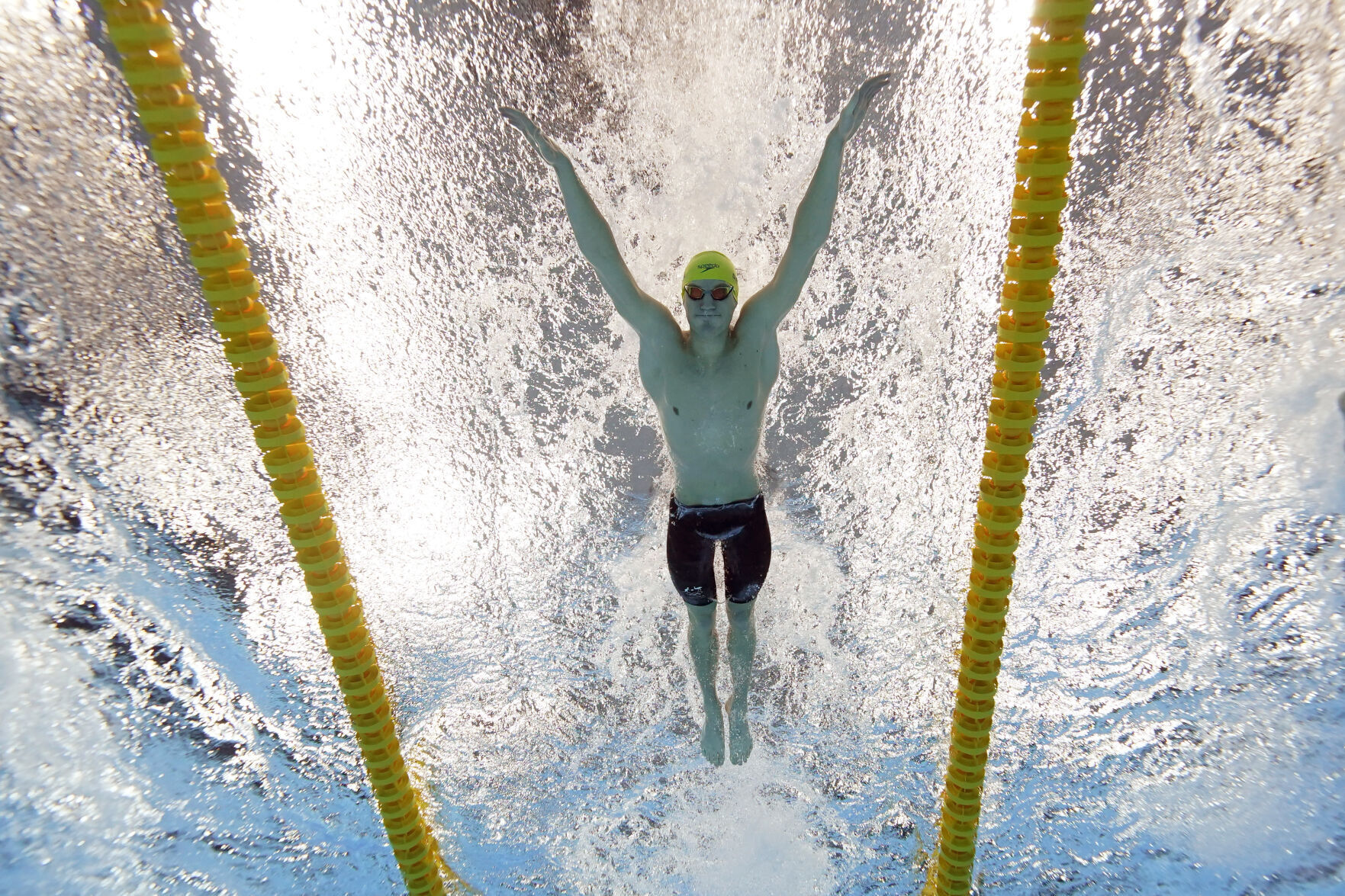 APTOPIX Tokyo Olympics Swimming